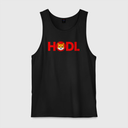 Мужская майка хлопок Hodl Shiba