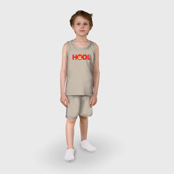 Детская пижама с шортами хлопок Hodl Shiba - фото 2