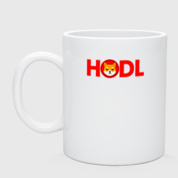 Кружка керамическая Hodl Shiba