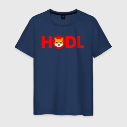 Мужская футболка хлопок Hodl Shiba