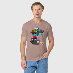 Мужская футболка хлопок Super Mario Odyssey - bullet Bill - Nintendo - фото 2