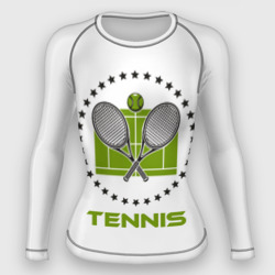 Женский рашгард 3D Tennis Теннис