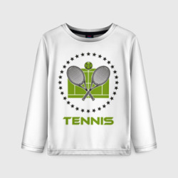 Детский лонгслив 3D Tennis Теннис