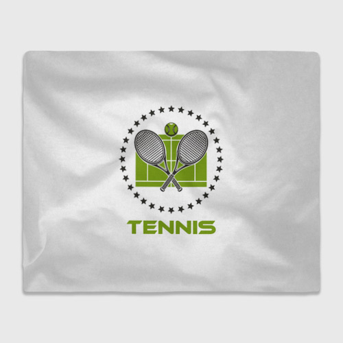 Плед 3D Tennis Теннис, цвет 3D (велсофт)