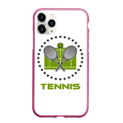 Чехол для iPhone 11 Pro Max матовый Tennis Теннис