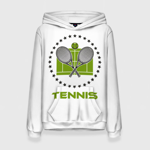 Женская толстовка 3D Tennis Теннис, цвет 3D печать