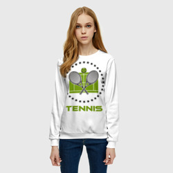 Женский свитшот 3D Tennis Теннис - фото 2