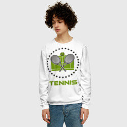 Мужской свитшот 3D Tennis Теннис - фото 2