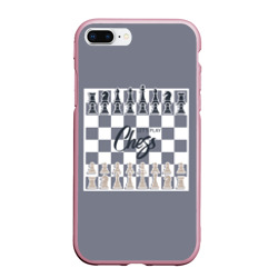 Чехол для iPhone 7Plus/8 Plus матовый Let's play chess