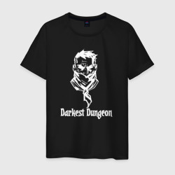 Мужская футболка хлопок Darkest dungeon темнейшее подземелье фраза,