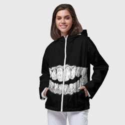 Женская ветровка 3D Зубы Каонаси - фото 2