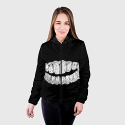 Женская куртка 3D Зубы Каонаси - фото 2