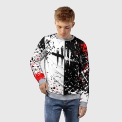 Детский свитшот 3D Dead by Daylight брызги красок - фото 2