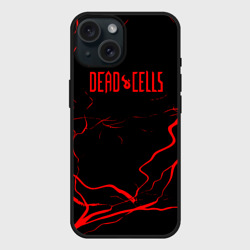 Чехол силиконовый для Apple iPhone 15 матовый Dead Cells