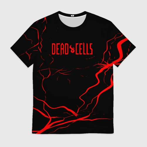 Мужская футболка 3D с принтом Dead Cells, вид спереди #2
