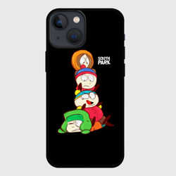 Чехол для iPhone 13 mini Южный Парк персонажи - South Park