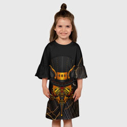 Детское платье 3D Стимпанк. Шапочник - фото 2