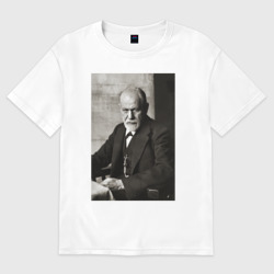 Мужская футболка хлопок Oversize Casual freud