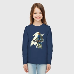 Детский лонгслив хлопок Link с луком - фото 2