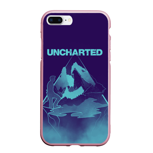 Чехол для iPhone 7Plus/8 Plus матовый Uncharted Арт, цвет розовый