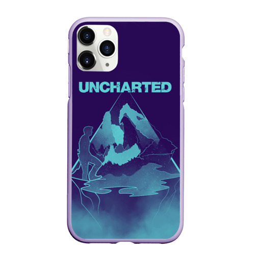 Чехол для iPhone 11 Pro матовый с принтом Uncharted Арт, вид спереди #2
