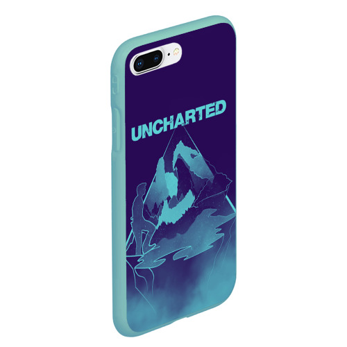 Чехол для iPhone 7Plus/8 Plus матовый Uncharted Арт, цвет мятный - фото 3