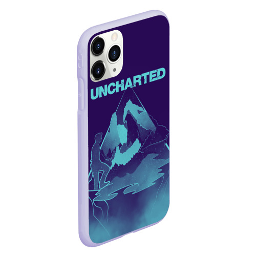 Чехол для iPhone 11 Pro матовый с принтом Uncharted Арт, вид сбоку #3