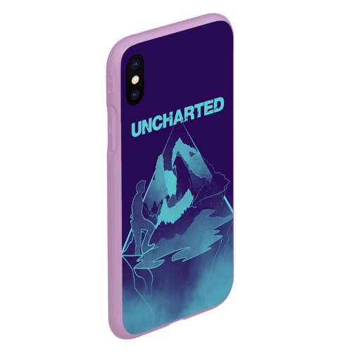 Чехол для iPhone XS Max матовый с принтом Uncharted Арт, вид сбоку #3