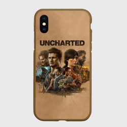 Чехол для iPhone XS Max матовый Uncharted. Анчартед