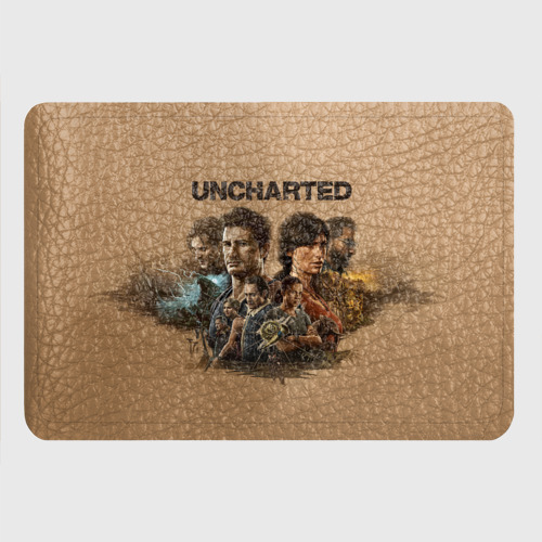 Картхолдер с принтом Uncharted. Анчартед, цвет красный - фото 4