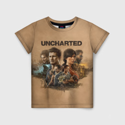 Детская футболка 3D Uncharted. Анчартед