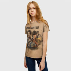 Женская футболка 3D Uncharted. Анчартед - фото 2
