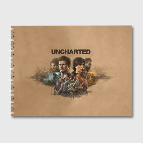 Альбом для рисования Uncharted. Анчартед