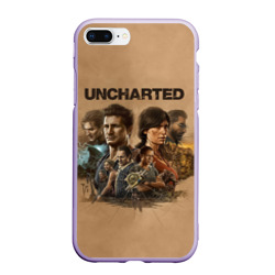 Чехол для iPhone 7Plus/8 Plus матовый Uncharted. Анчартед