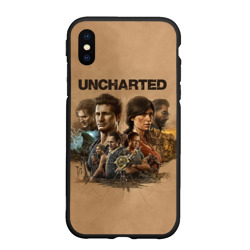 Чехол для iPhone XS Max матовый Uncharted. Анчартед