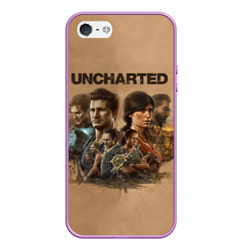Чехол для iPhone 5/5S матовый Uncharted. Анчартед