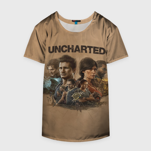 Накидка на куртку 3D Uncharted. Анчартед, цвет 3D печать - фото 4