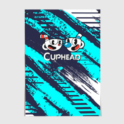 Постер Cuphead две чашечки