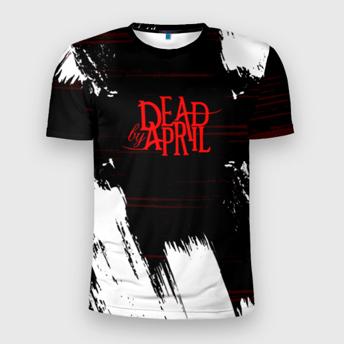Мужская футболка 3D Slim Dead by april metal, цвет 3D печать