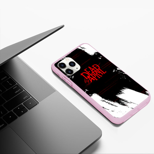 Чехол для iPhone 11 Pro Max матовый с принтом Dead by april metal, фото #5