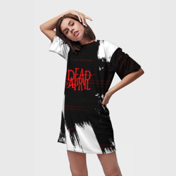 Платье-футболка 3D Dead by april metal - фото 2
