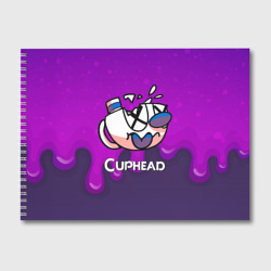 Альбом для рисования Cuphead Разбитая чашечка