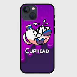 Чехол для iPhone 13 mini Cuphead Разбитая чашечка