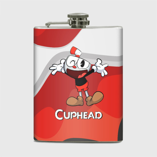 Фляга Cuphead веселая красная чашечка