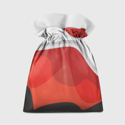 Мешок с принтом Cuphead веселая красная чашечка для любого человека, вид сзади №1. Цвет основы: белый