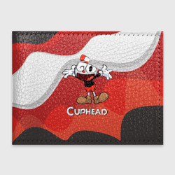 Обложка для студенческого билета Cuphead веселая красная чашечка