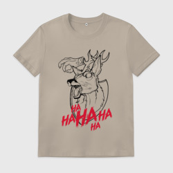 Мужская футболка хлопок The animated scarecrow