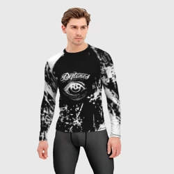 Мужской рашгард 3D Deftones - глаз - фото 2