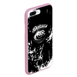 Чехол для iPhone 7Plus/8 Plus матовый Deftones - глаз - фото 2