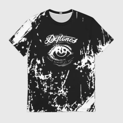 Мужская футболка 3D Deftones - глаз